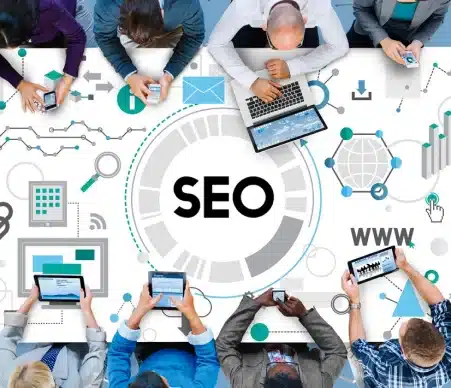 Digital marketing team in Faridabad collaborating